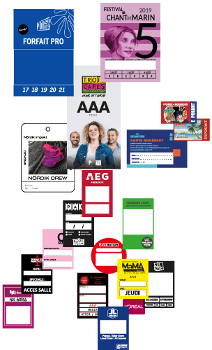 modèles de badges badges