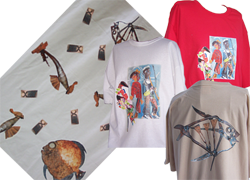 Transfert sur tee-shirt tee-shirt